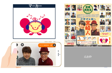 エフエム宮崎様×宮崎日日新聞様